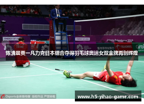 陈清晨贾一凡力克日本组合夺得羽毛球奥运女双金牌再创辉煌